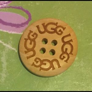 Mini, Child’s size UGG Replacement Button 23mm -Sand color